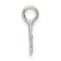Sterling Silver Graduation Cap Charm view 2