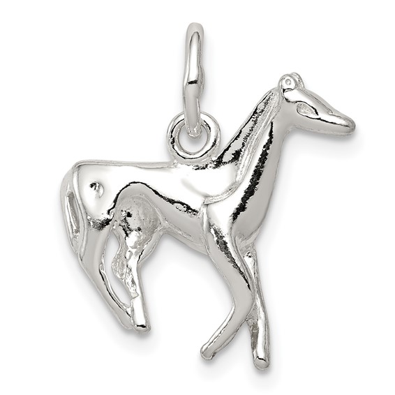Sterling Silver Horse Charm