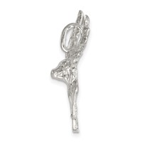 Sterling Silver Deer Head Charm view 2