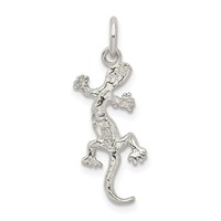 Sterling Silver Lizard Charm view 3