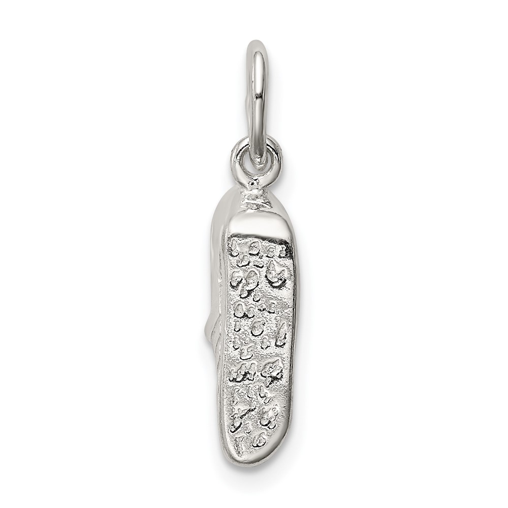 Sterling Silver Sports Shoe Charm (QC1812)