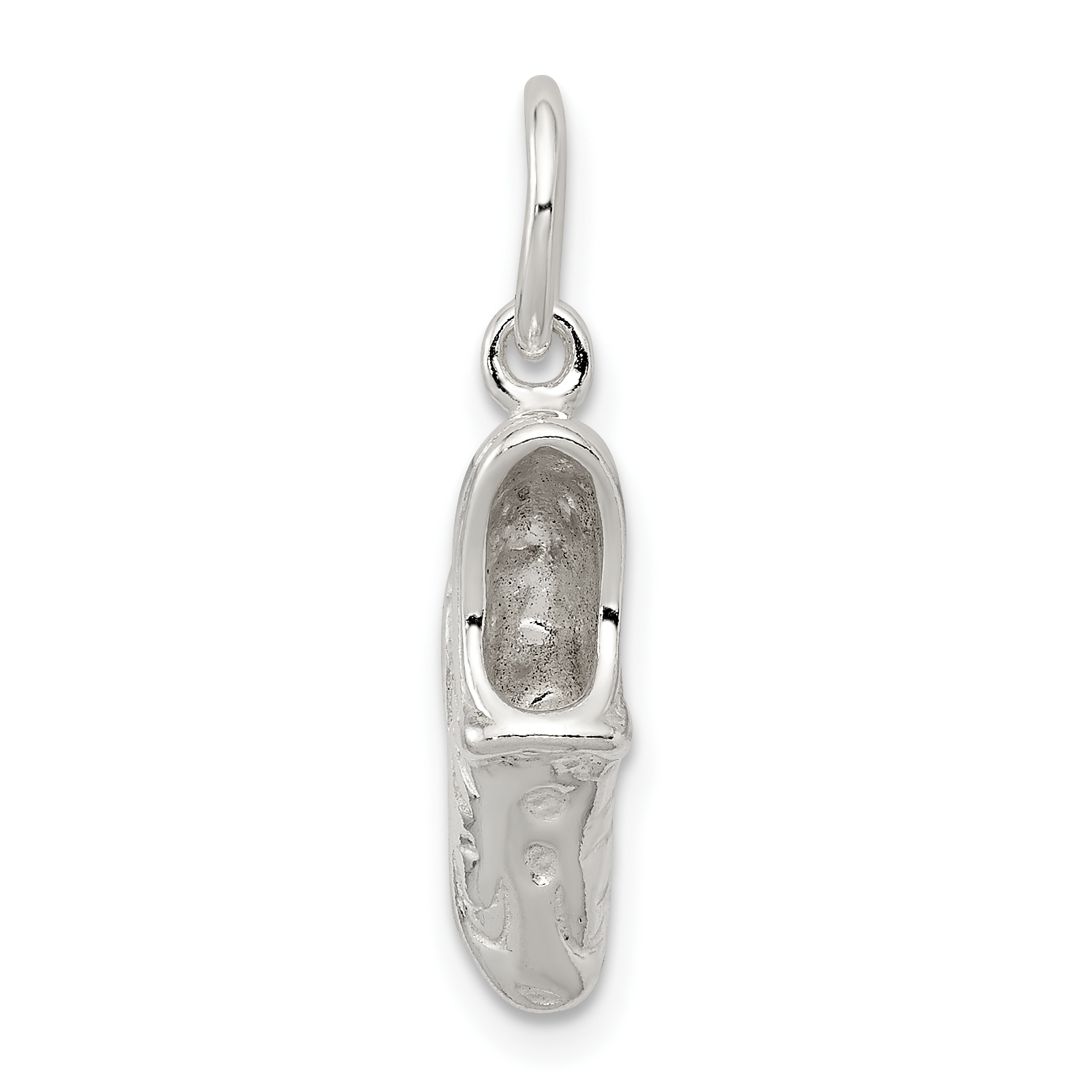 Sterling Silver Sports Shoe Charm (QC1812)