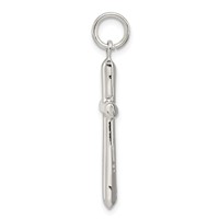 Sterling Silver Cross Charm view 2