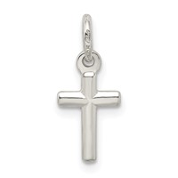 Sterling Silver Cross Charm view 3