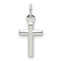 Sterling Silver Cross Charm view 1