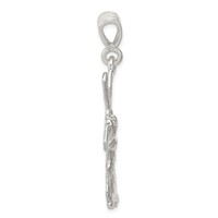 Sterling Silver St. Andrew Cross Pendant view 2
