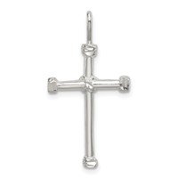 Sterling Silver Cross Charm view 1