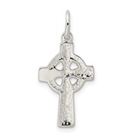 Sterling Silver Celtic Cross Charm view 3