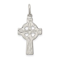 Sterling Silver Celtic Cross Charm view 1