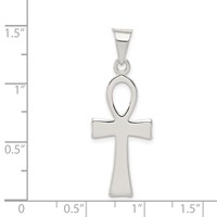 Sterling Silver Ankh Cross Pendant view 3