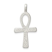Sterling Silver Ankh Cross Pendant view 4