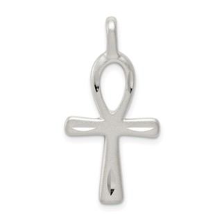 Sterling Silver Ankh Cross Pendant