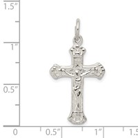 Sterling Silver Crucifix Pendant view 3