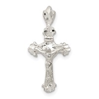Sterling Silver Inri Crucifix Pendant view 1