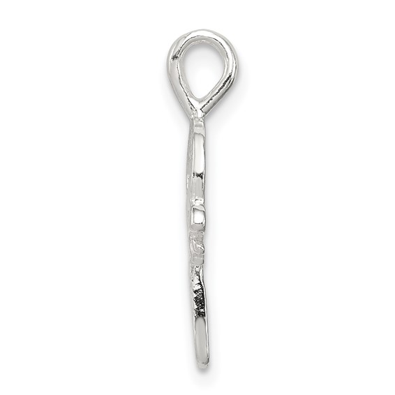 Sterling Silver Candy Cane Charm