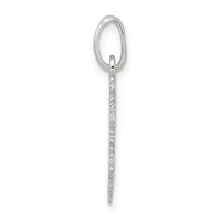 Sterling Silver Snowflake Charm view 2