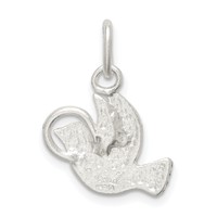 Sterling Silver Dove Charm view 4