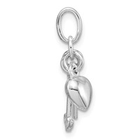 Sterling Silver Faith, Hope & Charity Charm view 2