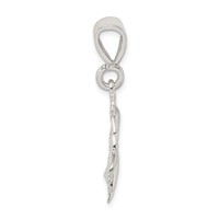 Sterling Silver Trio of Dolphins Pendant view 2