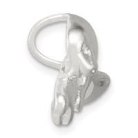 Sterling Silver Manatee Charm with Baby view 2