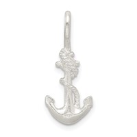 Sterling Silver Anchor Charm view 3
