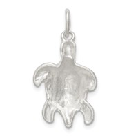 Sterling Silver Turtle Charm view 4