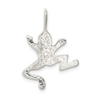 Sterling Silver Frog Charm view 4