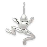 Sterling Silver Frog Charm view 1