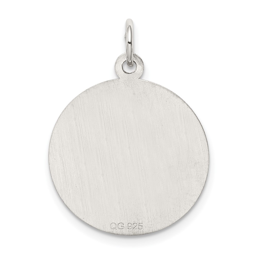 Sterling Silver Rhodium-plated Wedding Bells Charm (QC2078)