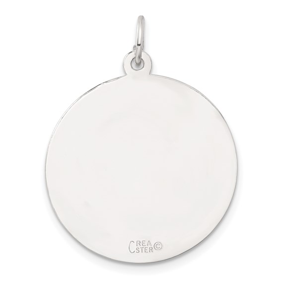 Sterling Silver To My Bridesmaid Disc Charm