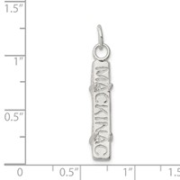 Sterling Silver Mackinac Bridge Charm view 4