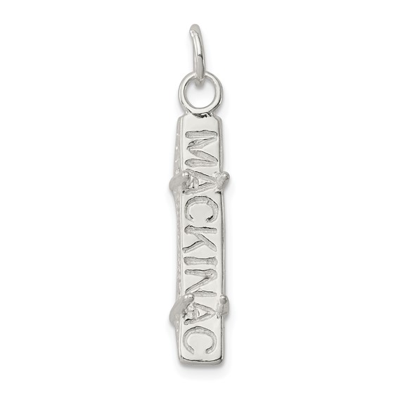 Sterling Silver Mackinac Bridge Charm