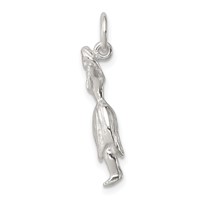 Sterling Silver Hula Dancer Charm view 2