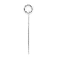 Sterling Silver Rhodium-plated Breakapart Mizpah Charm view 2
