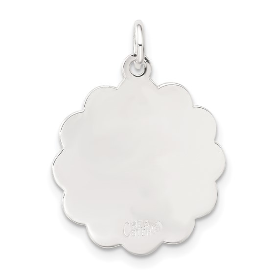 Sterling Silver My Valentine Disc Charm