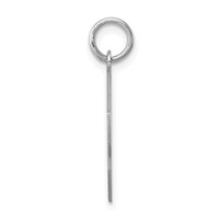 Sterling Silver Rhodium-plated My Confirmation Disc Charm view 2