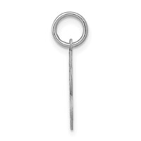 Sterling Silver Rhodium-plated Holy Communion Disc Charm view 2