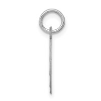 Sterling Silver Rhodium-plated Holy Communion Disc Charm view 2