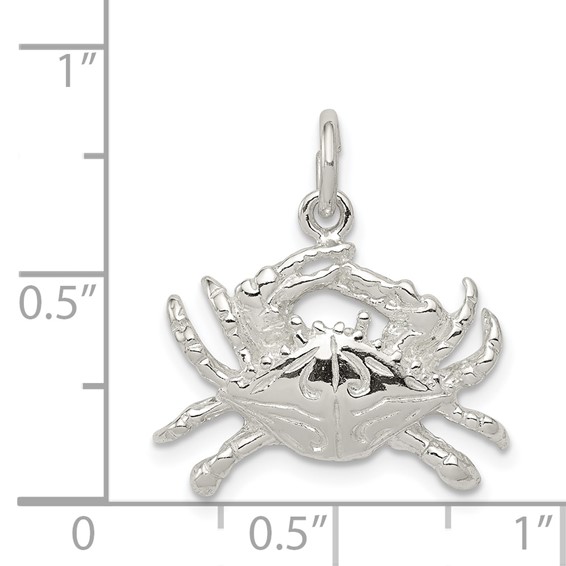 Sterling Silver Crab Pendants