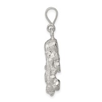 Sterling Silver Octopus Charm view 2
