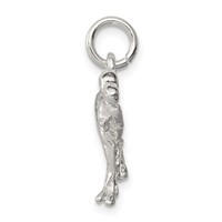 Sterling Silver Polished T-Rex Charm view 2