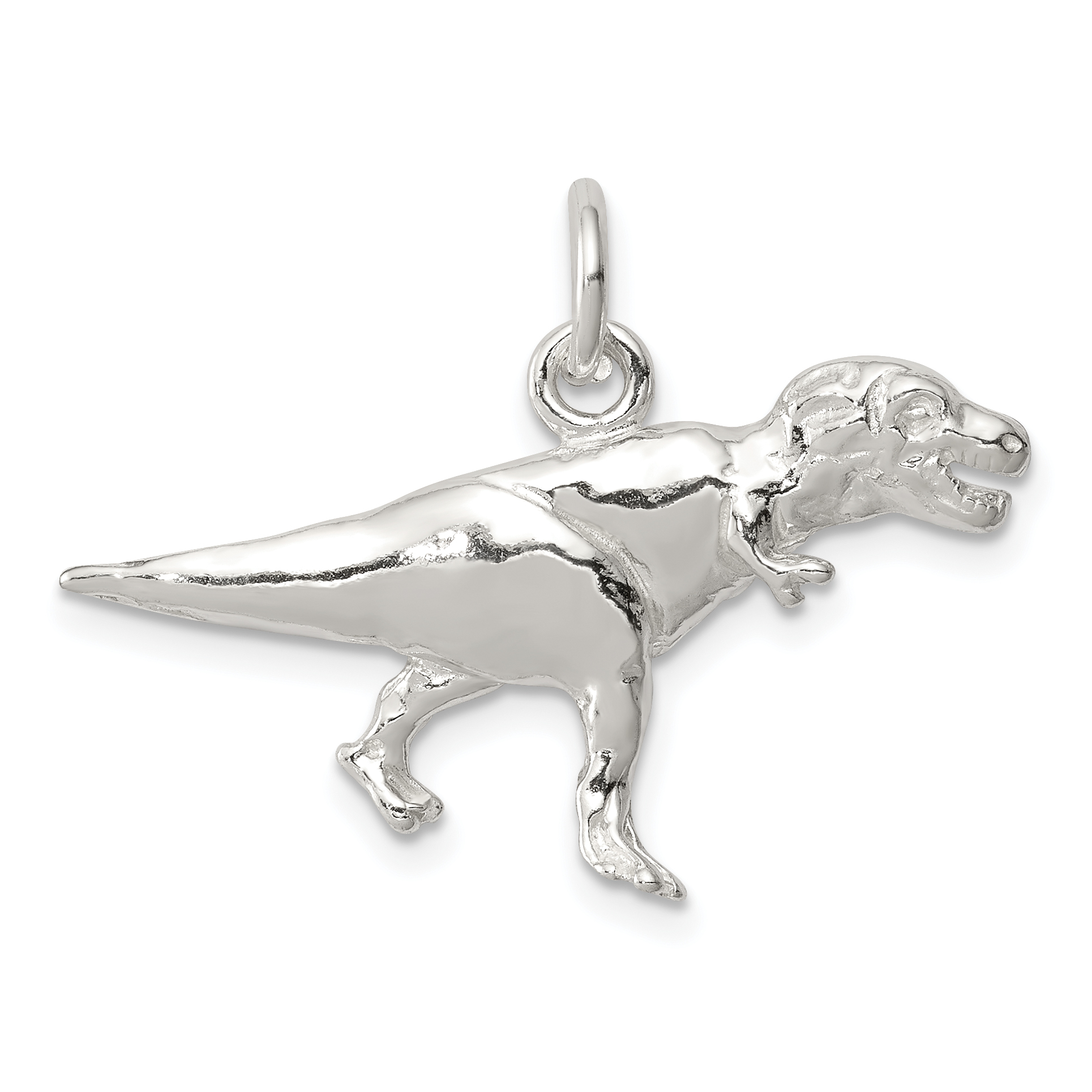 Sterling Silver T-Rex Charm (QC2538)