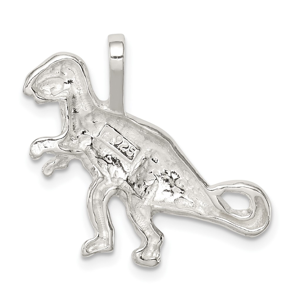 Sterling Silver T-Rex Pendant (QC2539)