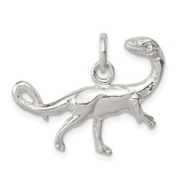 Sterling Silver Raptor Charm view 1