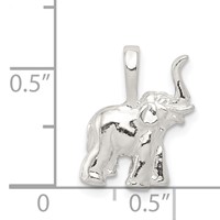 Sterling Silver Elephant Charm view 4