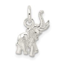Sterling Silver Elephant Charm view 3