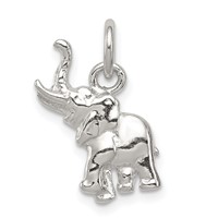 Sterling Silver Elephant Charm view 1