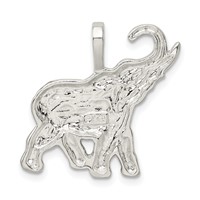 Sterling Silver Elephant Charm view 3