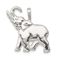 Sterling Silver Elephant Charm view 1