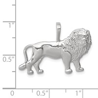 Sterling Silver Lion Charm view 3